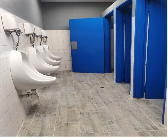 Renovated industrial facilities