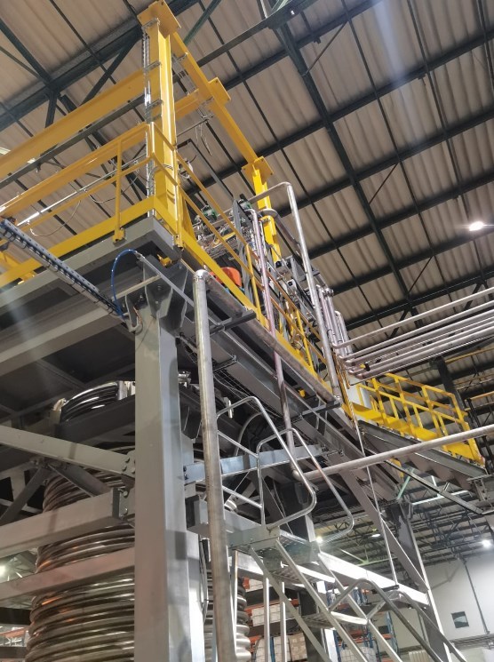 Industrial steel platforms and fabrication